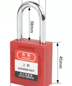 Khóa an toàn càng thép cao 38mm PROLOCKEY (chìa chung)