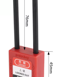 Khóa an toàn càng nylong cao 76mm PROLOCKEY (chìa chung)